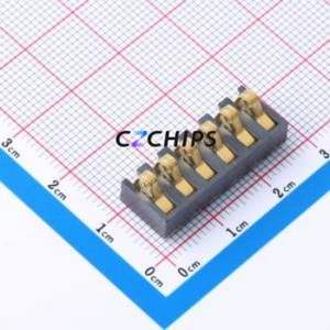 BC-45-6PD475F Button & Strip Battery Connector SMD Connector Gold -40℃~+85 - Product Image 1