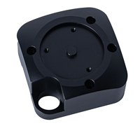 Collecteur de refoulement d'eau de refroidissement en acier inoxydable et aluminium anodisé dur, pièces métalliques usinées CNC sur mesure, fabrication OEM/ODM, usinage par électroérosion à fil