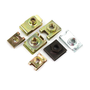 Écrou de fixation en acier au carbone OEM M3 M6 M8 pour tôles, à estampage à froid, type U, galvanisé, pour armoire - Vente en gros - Product Image 2