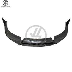 Lame de pare-chocs avant en fibre de carbone sèche pour Lamborghini Huracan LP580 2014-2018, Diffuseur avant en carbone, Pièces de kit carrosserie - Product Image 2