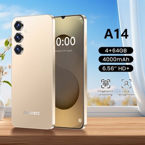 Nouveau téléphone ZNNXECC A14 2025, 4 Go + 64 Go, double SIM, grand écran HD 6,6 pouces, appareil photo 8 MP, Android 13, batterie 4000 mAh, français, anglais - Product Image 5