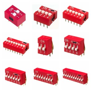 DPL10V 10極貫通型ピアノディップスイッチ SPST ピアノアクチュエータ - Product Image 4