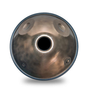 Tom etéreo, longa sustentação, ricos Overtones, Ash material de aço, Bronze Golden Mirror-16 Notas Handpan - Product Image 3