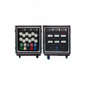 Caja de Distribución de Salida Trifásica de 400A 220V con Bloqueo Giratorio y Medidores, Modelo <span class=keywords><strong>DB12</strong></span> para Uso en Exteriores, 12 Canales - Product Image 1