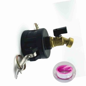 S60X6 T IBC Tank Connecter to Nipple/snap for Water Storage <b>Quick</b> <b>Connector</b> Rain Barrel Tap Adapter Tank Rainwater Pipe Vale - Product Image 6