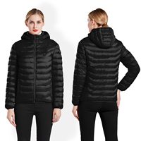 Freestyle 20000mAh Wasserdichte Winddichte Schnelltrocknende Leichte Atmungsaktive Beheizte Jacke Weiches Fleece Reißverschluss 7,4V Akkupack