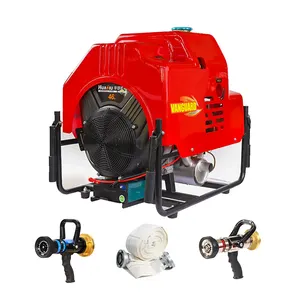 Huaqiu Tohatsu 46 Hp Gasoline Fire Fighting Pump High Pressure Portable Fire Centrifugal Water Pump