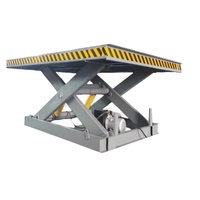 Table élévatrice à ciseaux hydraulique fixe 1000kg 2000kg 1m 2m 3m Taille de plateforme personnalisée pour ligne de production