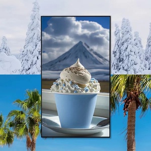 Magasin de détail 55 pouces haute luminosité semi-extérieur lcd android fenêtre numérique kiosque écran d'affichage - Product Image 6