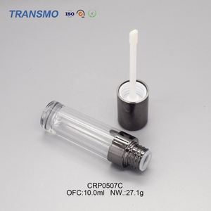 Tubos de Brillo Labial al por Mayor, Tubos Redondos Vacíos de Brillo Labial Líquido Mate, Color Oro Rosa, 8 ml - Product Image 4