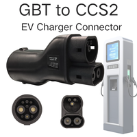 Adaptateur rapide CC Longood GBT vers CCS2 300A 1000V, chargeur GBT, connecteur EV personnalisé CCS2 UE, certifié CE, prix abordable, adaptateur CCS