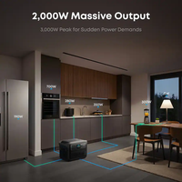 Station d'alimentation portable Anker SOLIX C1000X Gen 2 1024Wh 2000W avec batterie LiFePO4 pour la maison et le camping en extérieur