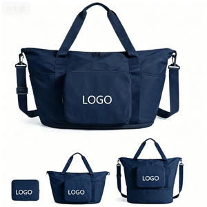 Bolsa <span class=keywords><strong>de</strong></span> Viaje Plegable y Expandible Ligera con Asa Resistente, <span class=keywords><strong>para</strong></span> Llevar en Avión, con Compartimento <span class=keywords><strong>para</strong></span> Zapatos y Organizador - Product Image 1