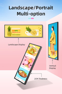Pantalla LCD Extensible para Publicidad, Señalización Digital con Android y WiFi para Promoción en Estantes <span class=keywords><strong>de</strong></span> <span class=keywords><strong>Supermercados</strong></span> - Product Image 2