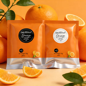 Emballage de bain de marque privée OED/ODM produits de spa pour les pieds bain de pieds en cristal orange bain de pieds spa pour le trempage - Product Image 1