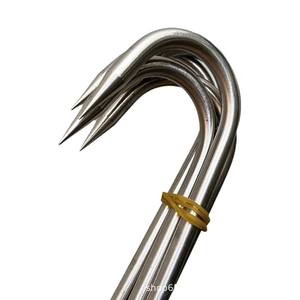 ตะขอแขวนเนื้อสแตนเลสแบบหนา ยี่ห้อ Hebei Pingxiang รุ่น S สำหรับแขวนเนื้อสัตว์ต่างๆ และเป็ดย่าง รับน้ำหนักได้ 150 กก. - Product Image 2