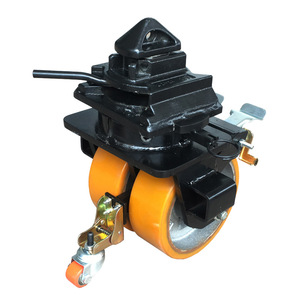 शिपिंग यार्ड गोदाम कंटेनर आंदोलन के लिए <span class=keywords><strong>8</strong></span> इंच 13 टन कंटेनर कैस्टर व्हील भारी ड्यूटी pswel - Product Image 6