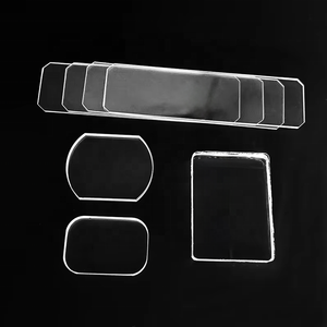 Các nhà sản xuất tùy chỉnh hợp nhất silica thạch anh Tấm UV thủy tinh thạch anh bảng điều chỉnh rõ ràng tấm thạch anh - Product Image 1