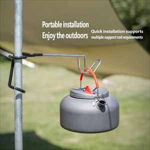 Crochets pour lampes à gaz en fer forgé d'extérieur, accessoires pour objets portables dans les campings ; Crochets pour accrocher des tentes de <span class=keywords><strong>camping</strong></span> et des supports de lampes. - Product Image 4