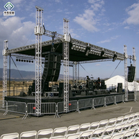 Structure de toit en treillis d'aluminium pour scène, éclairage, podium et pilier de treillis pour événements, concerts et plateformes scéniques