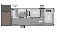 Maison mobile préfabriquée en acier modulaire sur roues, maison mobile avec remorque