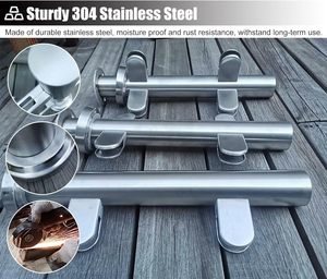 Poste <span class=keywords><strong>de</strong></span> Acero Inoxidable para Barandilla <span class=keywords><strong>de</strong></span> Vidrio <span class=keywords><strong>de</strong></span> 85 cm, Poste para Barandilla <span class=keywords><strong>de</strong></span> Terraza/Escalera, Moderno, Resistente a la Intemperie, Montado en la Terraza para Exteriores - Product Image 4