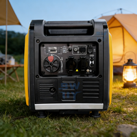 Vente au prix de réserve : Générateur à essence silencieux à onduleur 3.0kW/3.3kW 50Hz à faible consommation de carburant, vente directe
