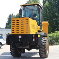 Camion benne agricole 4x4 de 7 tonnes homologué CE, diesel, avec chargeur frontal et pompe hydrostatique Yuchai Liyuan