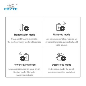 โมดูลไร้สาย Lora ย่านความถี่ 868 915mhz ของ Semtech รุ่น Voltnexus EBYTE ODM E32-900T30D กำลังส่ง 30dBm 1W ราคาโรงงาน - Product Image 4