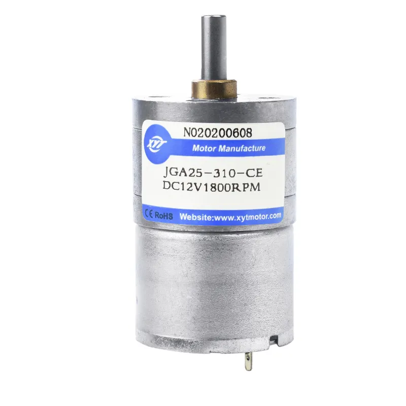 25-310 elektrikli 8 ila 1800 rpm senkron motor jeneratörü 6 Volt 12v mikro dişli dc motor