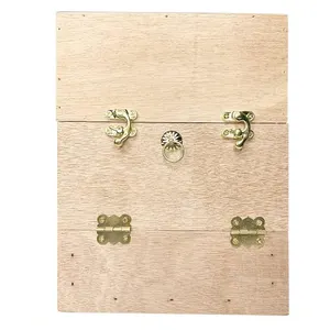 Parakeet yuvalama kutusu ahşap kuş yetiştiriciliği yuva papağanlar çiftleşme evi - Product Image 2