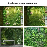 Gazon artificiel de style européen, mur décoratif en plastique bionique pour balcon et aménagement extérieur, faux gazon pour décoration intérieure