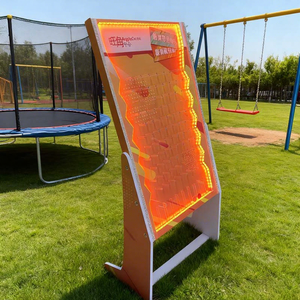 Jeu de carnaval géant <span class=keywords><strong>en</strong></span> <span class=keywords><strong>bois</strong></span> et métal Plinko, jeu de société intérieur/extérieur, location pour fêtes, divertissement événementiel, best-seller pour parcs de trampolines - Product Image 1
