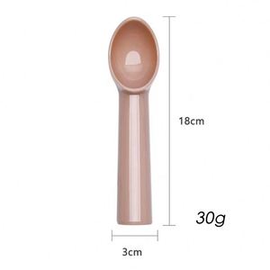 HYRI 2024 Popular Cuchara para Helado al por Mayor, Multicolor, Personalizada, Ligera, para Frutas y Bolas de Sandía, Cucharas de Plástico Antiadherentes - Product Image 4
