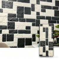 Carrelage souple en PU style mosaïque, motif de petite tuile personnalisable pour salle de bain, cuisine et zones humides