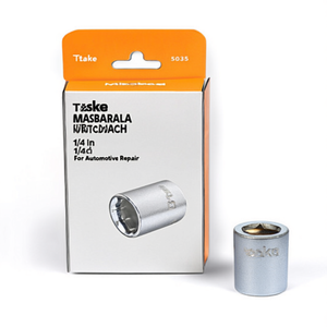 Llave de vaso hexagonal de 1/4 de pulgada Ttake 5035, herramienta de vaso de 1/4 para reparación automotriz - Product Image 2