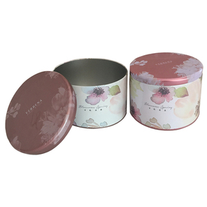 Boîte à biscuits hermétique en métal, boîte d'emballage cadeau personnalisée ronde en étain, pour cookies et objets - Product Image 2