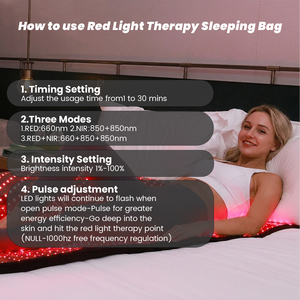 Tappetino per Terapia a Luce Rossa con Integrazione APP IDEATHERAPY e Controllo Intelligente, Coperta per Terapia a Luce Rossa per Tutto il Corpo, Yoga - Product Image 4