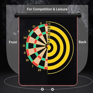 Factory Direct Sale Black Metal <strong>Dartboards</strong> <strong>Magnetic</strong> Competition Dual-use Metal Double Sided Dart Board - Product Image 3