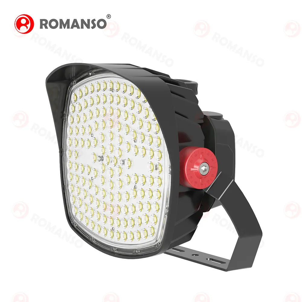 Светодиодный светильник для стадиона Romanso, 150 люмен/Вт, 200 Вт, 400 Вт, 600 Вт, 1000 Вт, 1200 Вт, прожектор высокой мощности