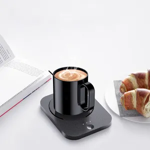 משרד בית שולחן עבודה חכם כרית חימום קבוע טמפרטורת בקרת USB לשתייה קפה ספל גביע חם עבור כל כוסות
