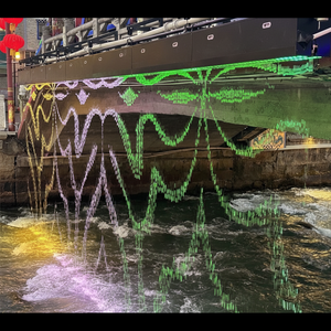 หัวฉีดน้ำพุสแตนเลสหัวแบนสำหรับประดับสวน - Product Image 1