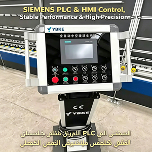 Ligne de production de verre isolant entièrement automatique Siemens avec machine de découpe de verre CNC et équipement de lavage et de séchage vertical - Product Image 4
