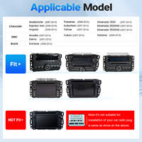 Nouvelle arrivée 10.1 "écran pour GMC Chevrolet Buick 2007-2012 multimédia Android autoradio Carplay Navigation