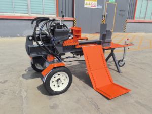 Machine hydraulique de foresterie de processeur de bois de <span class=keywords><strong>fendeuse</strong></span> de bûches électrique de 37 tonnes avec noyau de moteur pour le bois de chauffage et le fendage du bois - Product Image 5