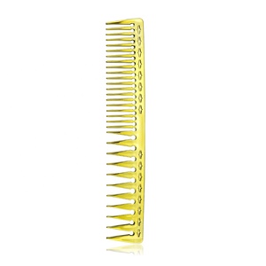 <span class=keywords><strong>Peigne</strong></span> de coiffure élégant de qualité supérieure, 9 pièces, plaqué <span class=keywords><strong>or</strong></span>, pour hommes et femmes - Product Image 3