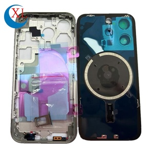 Khung gầm cho <span class=keywords><strong>Iphone</strong></span> 15 Pro Max 15 14 16 cộng với 14 16 Pro Max Pin nhà ở Cover quay lại thay thế với trở lại Glass & nút - Product Image 3