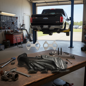 Colector de escape Ford 5.4L, sistema de escape de alto rendimiento para Expedition F-150 Navigator, pieza nueva de alto rendimiento - Product Image 2