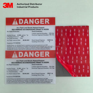 Marqueur de précaution adhésif permanent 3M VHB série GPL, <span class=keywords><strong>panneau</strong></span> d'avertissement en acrylique haute définition, durable pour l'extérieur, <span class=keywords><strong>panneau</strong></span> de <span class=keywords><strong>signalisation</strong></span> de <span class=keywords><strong>danger</strong></span> - Product Image 1