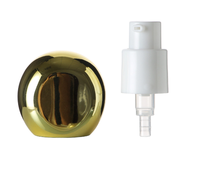 Pompe de traitement en plastique 18/410 de bonne qualité, très vendue, 0,23 cc, avec capuchon intégral pour flacon facial et soins de la peau